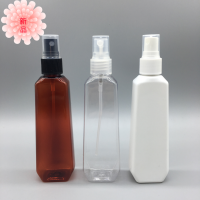 2020 New design 100ml  PET trapezoidal spray bottle for alcohol disinfection packaging, hand sanitizer, perfume packaging